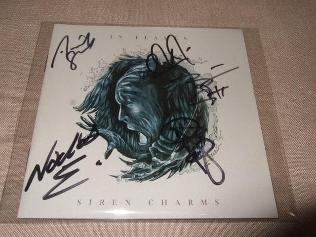 IN FLAMES,新品未開封,直筆サイン入り,イン・フレイムス,限定盤