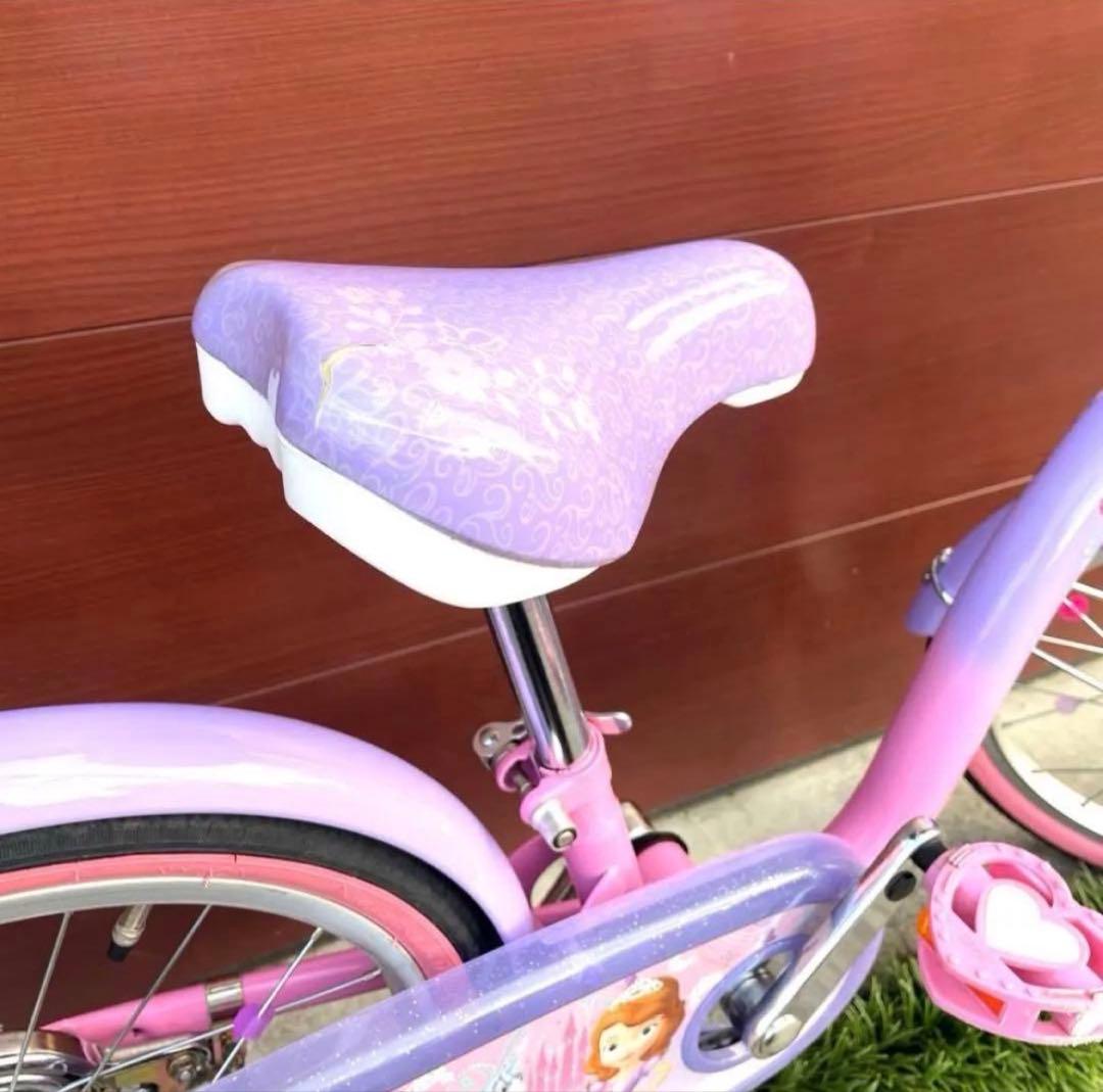 ディズニー　ちいさなプリンセス ソフィア 18インチ　自転車　Sofia