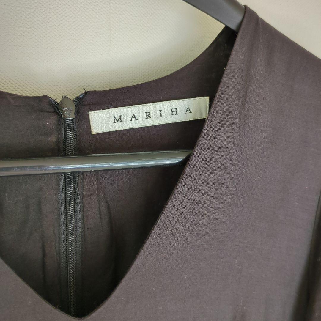 MARIHA 天使のドレス　ロングワンピース　ブラック　綿100% 着心地良好