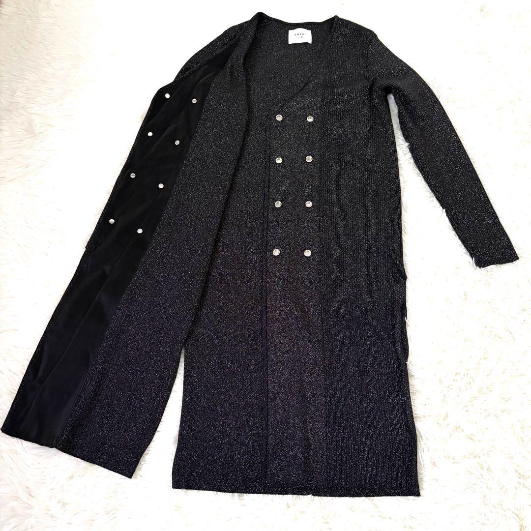 美品☆アメリ　AMERI VINTAGE☆グリッター　ダブル　ジャケット　ドレス