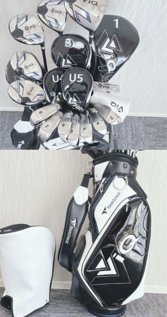 未使用❗️ツアーステージ ViQ/ブリジストン★初心者用 メンズ ゴルフセット