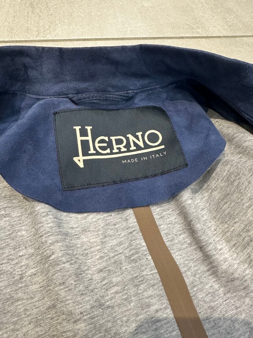最終値下げHERNOヘルノレザージャケット