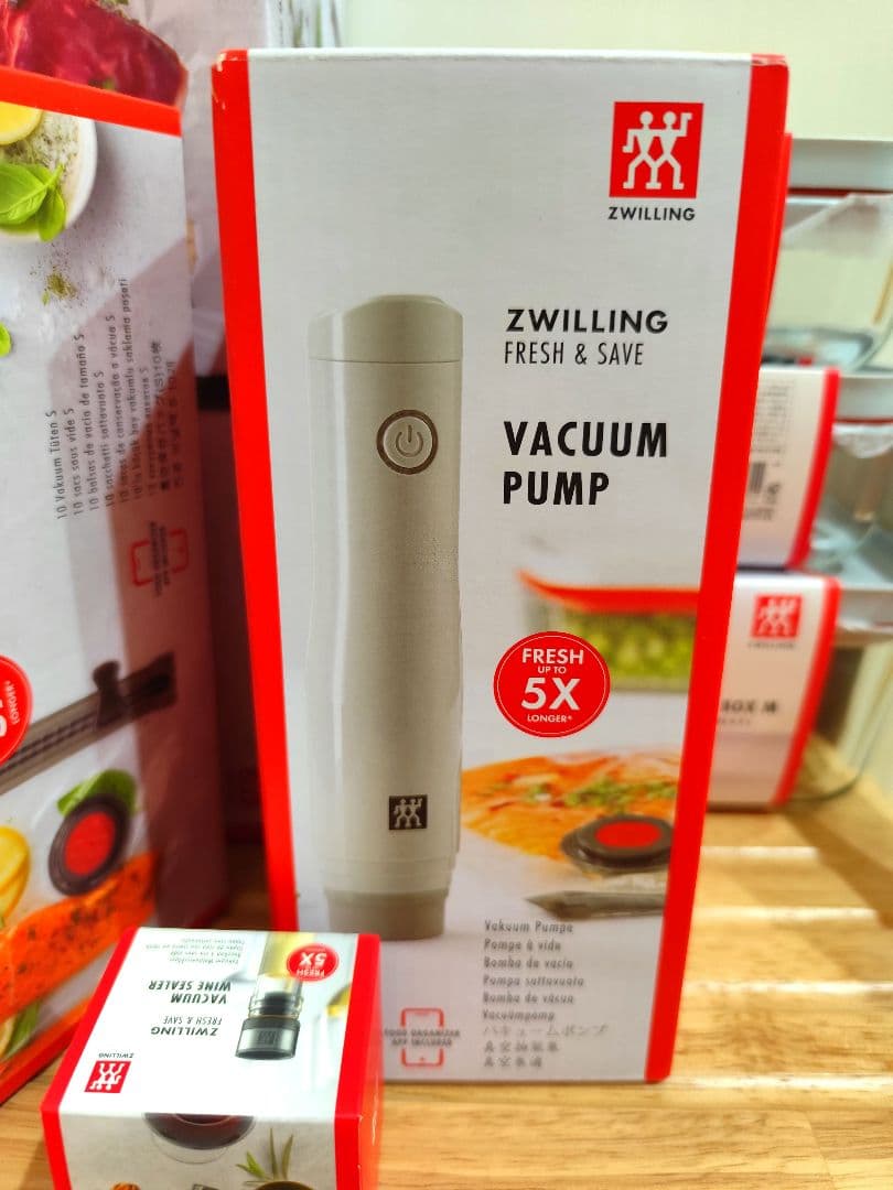 新品　ZWILLING 真空保存容器　ポンプ　8点セット　フレッシュ&セーブ