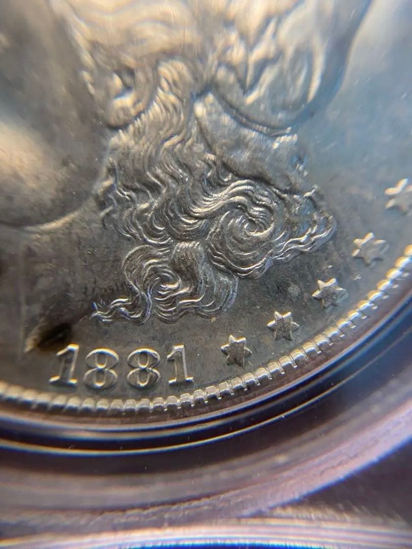 PCGS NCG アンティーク 銀貨　モルガンダラー