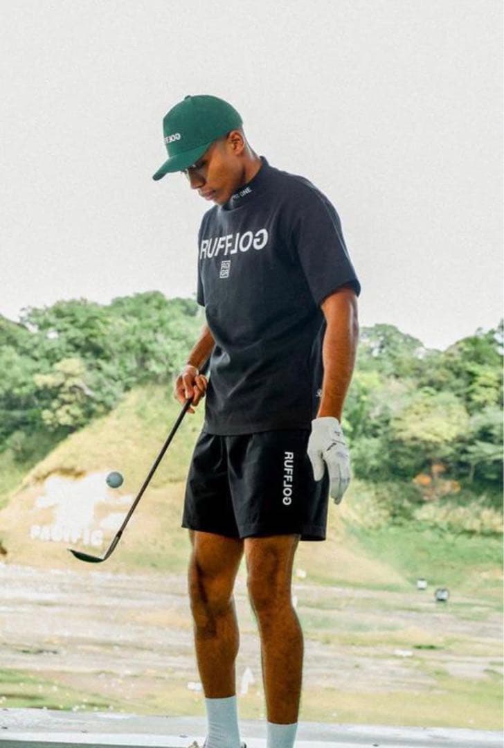 メンズウェア RUFFLOG NYLON STRETCH SHORTS BLACK