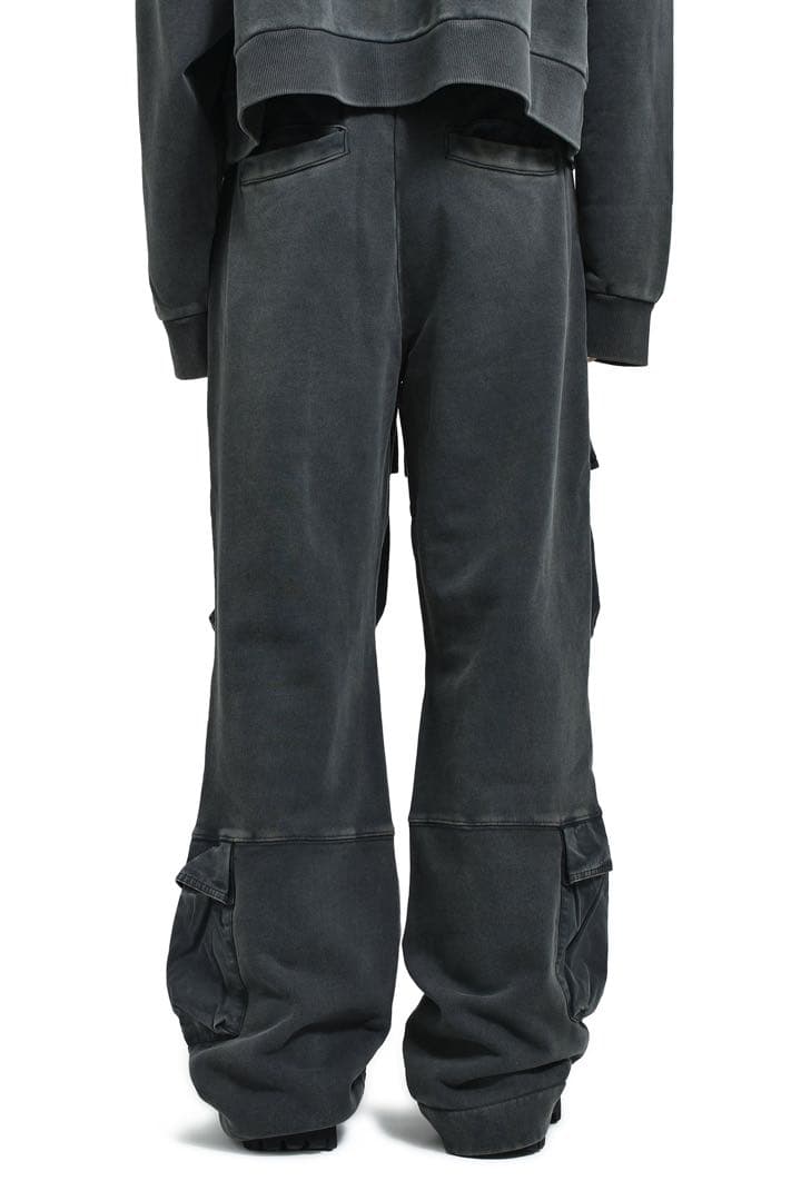 パンツ entirestudiosUTILITY SWEATS / WASHED BLK