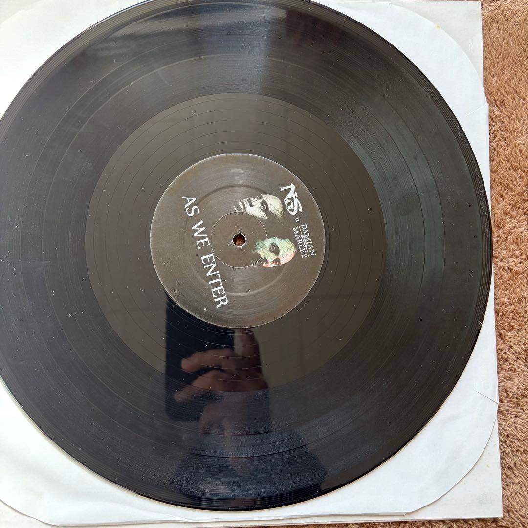 Nas & Damian Marley AS WE ENTER レコード　レア盤