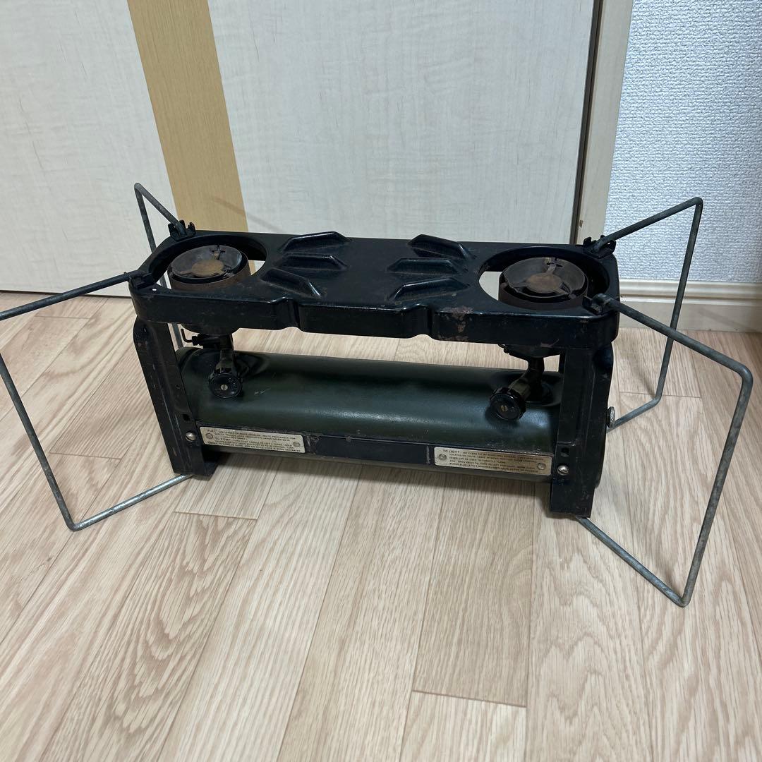 オールド Coleman 523 GIツーバーナーストーブ USA MD