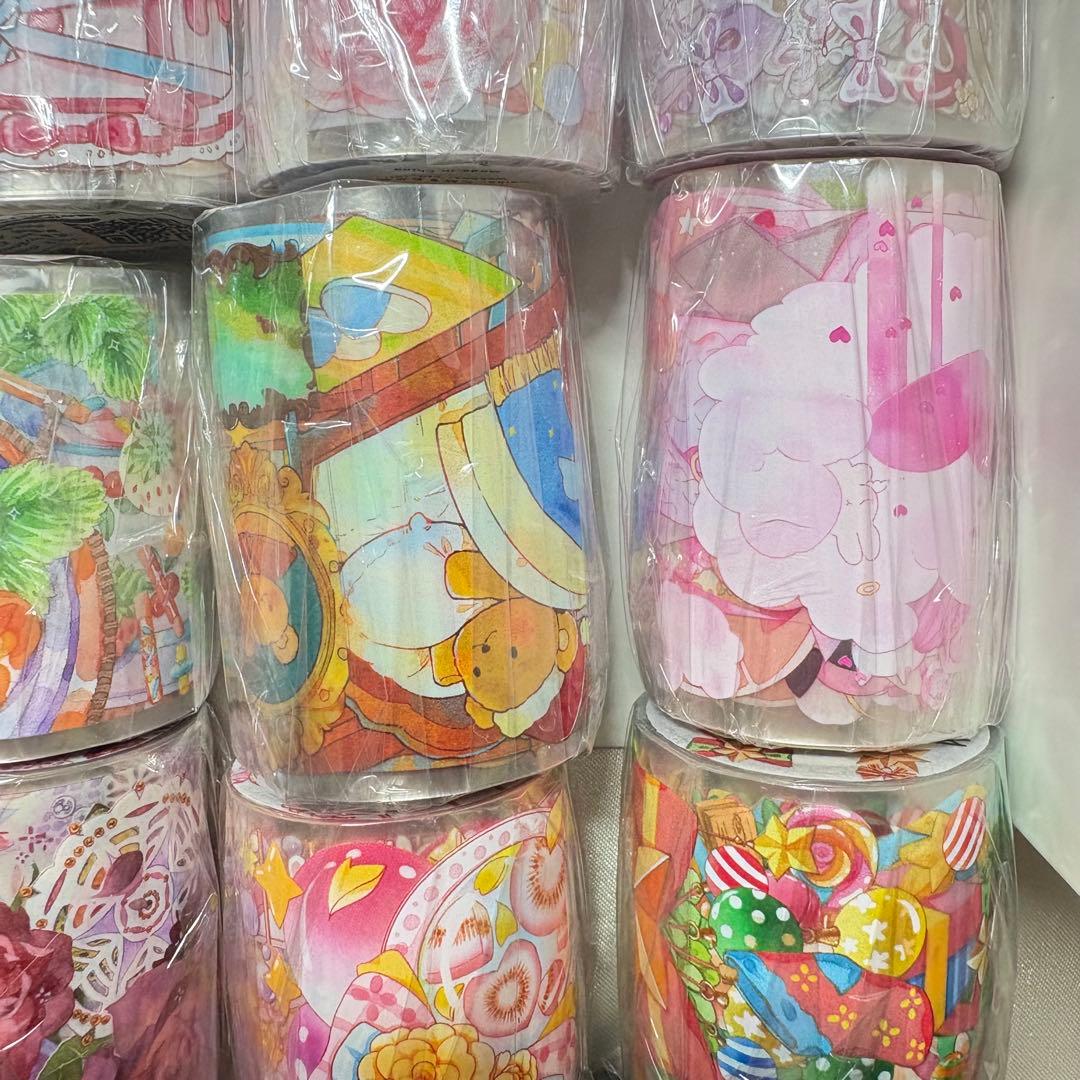 海外マステ　まとめ売り③18個セット　おまけつき　新品未開封　中古あり