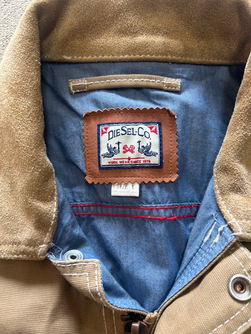 DIESEL メンズ ワークジャケット L size