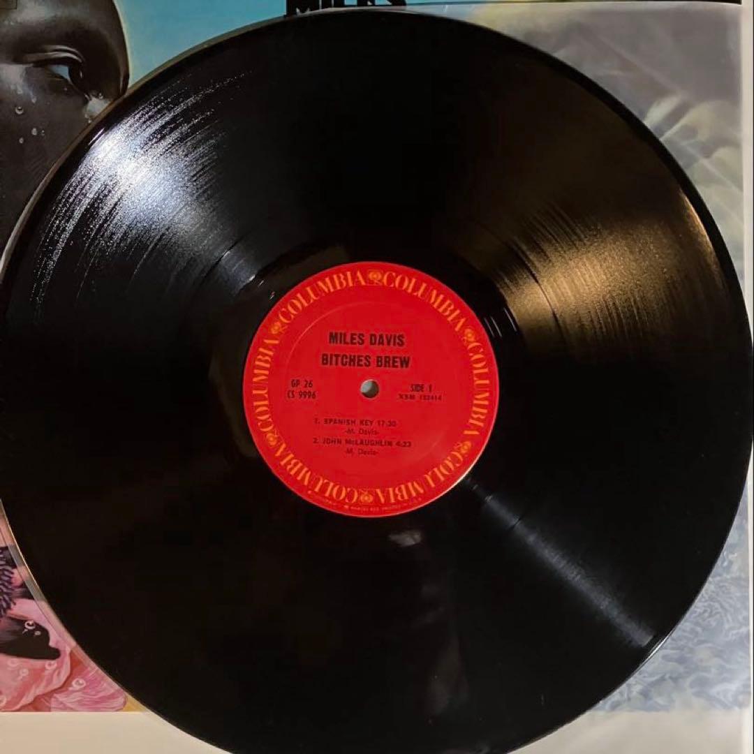US￼￼盤 Miles Davis/Bitches Brew 2枚組 レコード