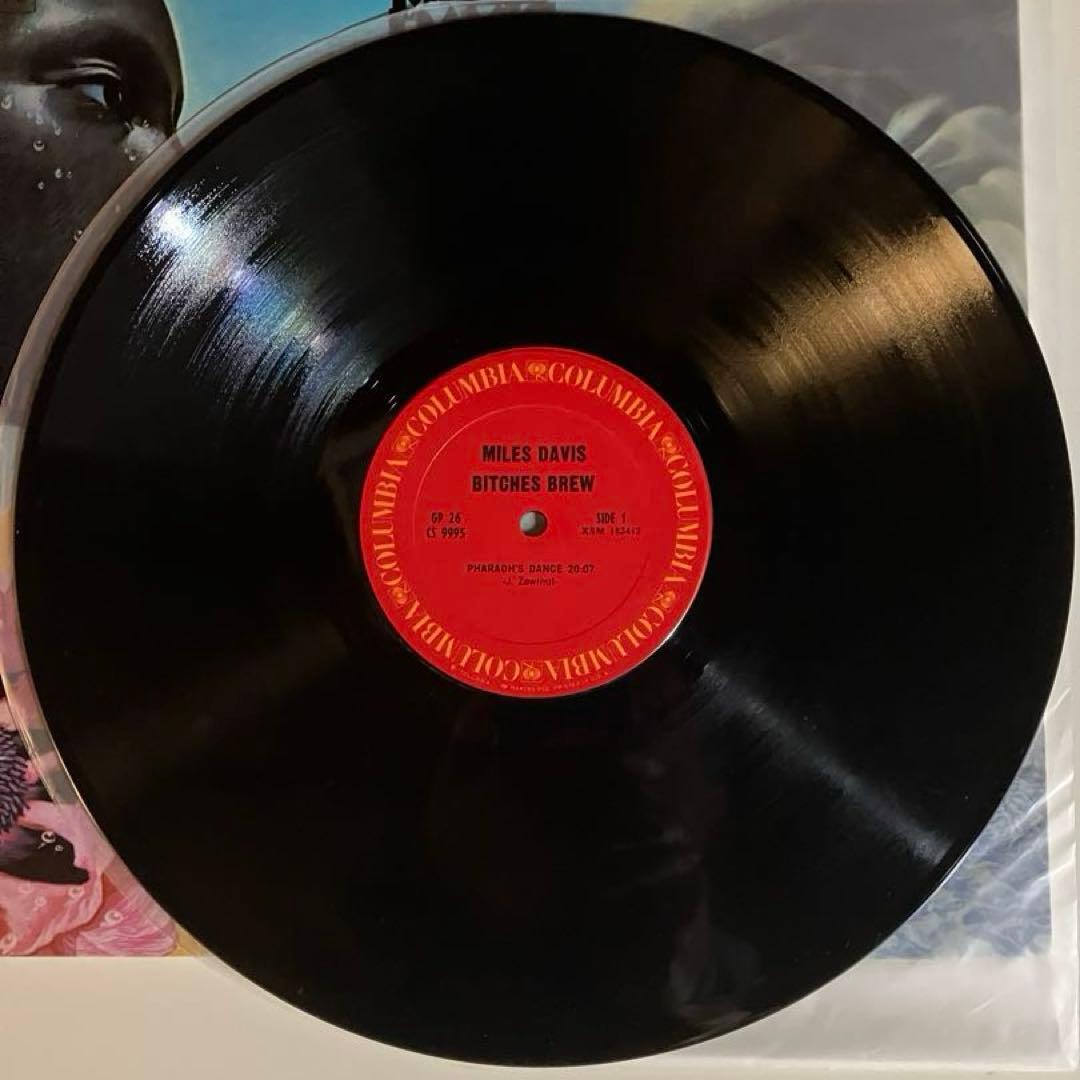 US￼￼盤 Miles Davis/Bitches Brew 2枚組 レコード