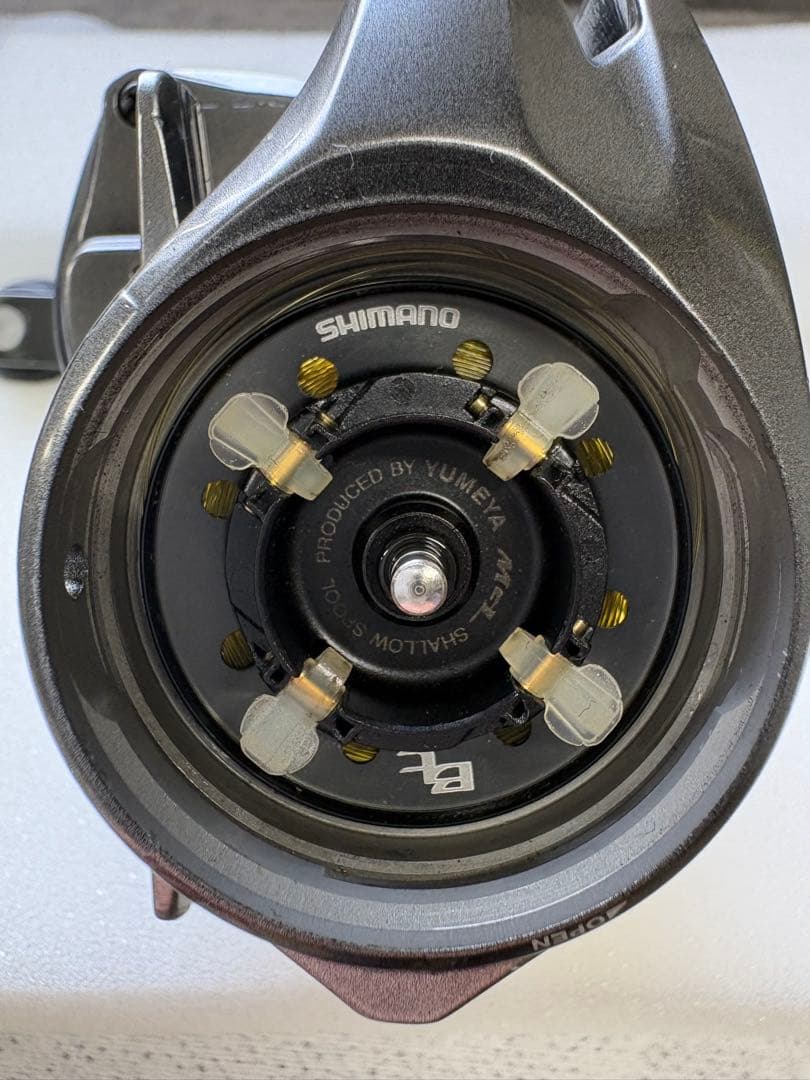 シマノ 18 バンタムmgl PG 右ハンドル　夢屋シャロースプール