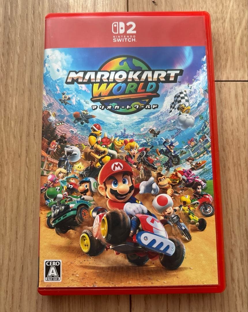 美品 マリオカートワールド Nintendo Switch2 動作確認済み