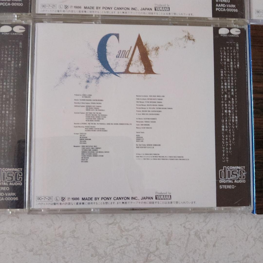 ASKA the BEST とCHAGE and ASKAアルバム9枚の全10枚
