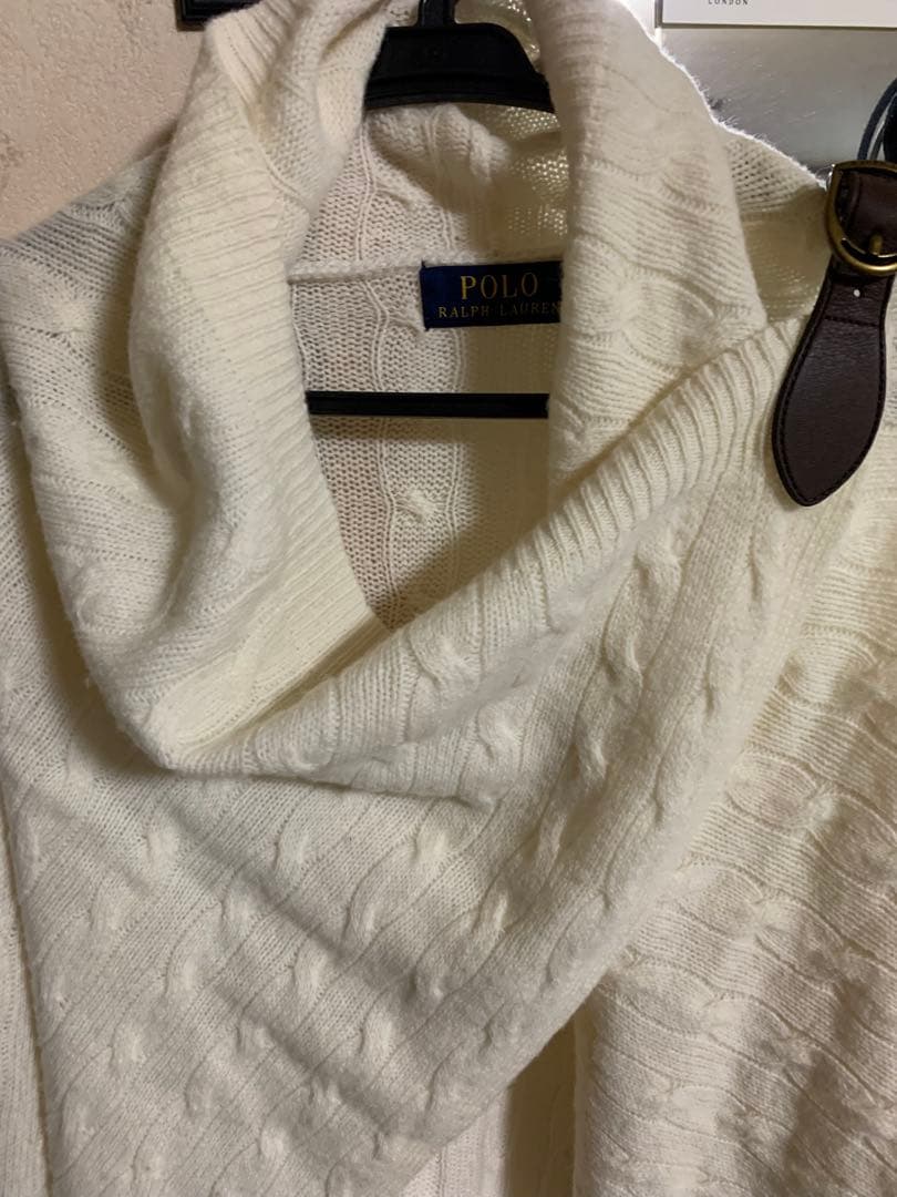 【美品】Polo Ralph Lauren ポンチョ　ラルフローレンカーディガン