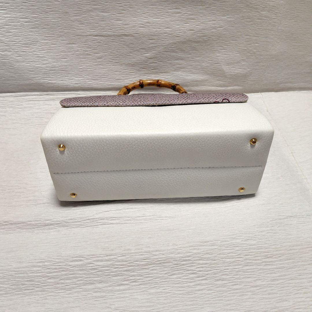 牛革　御召　和装バッグ
