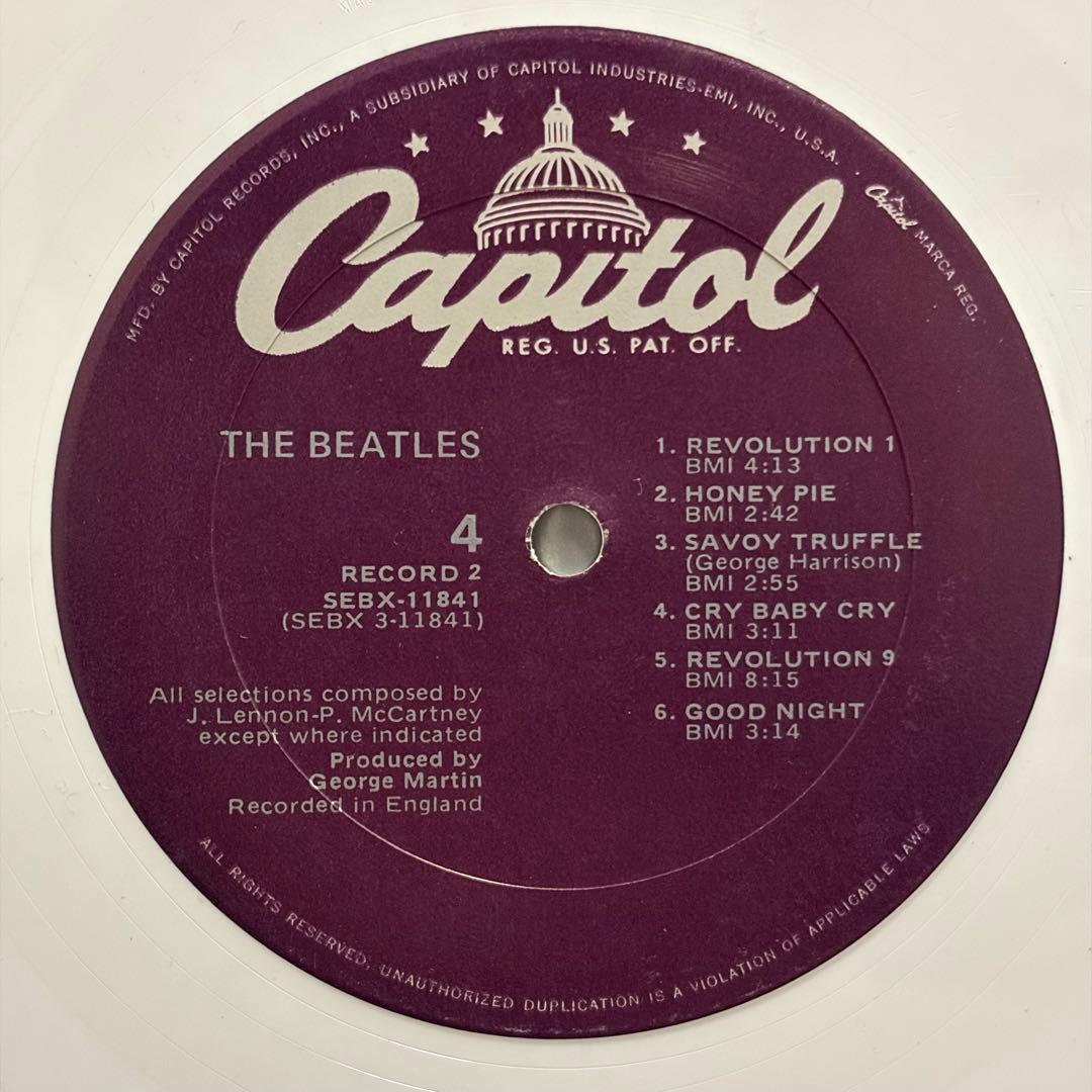 The Beatles レコード盤 動作確認済 ２枚 4面 激レア