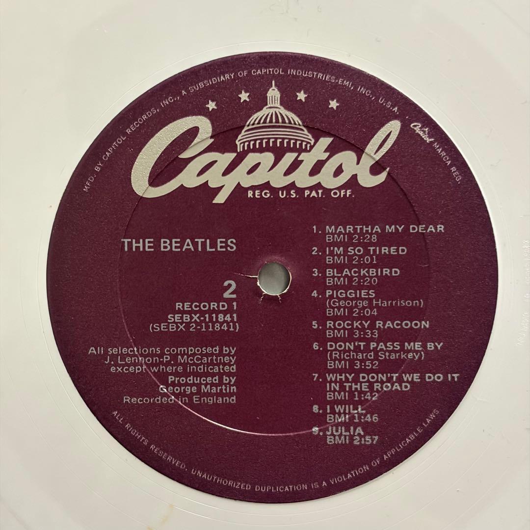The Beatles レコード盤 動作確認済 ２枚 4面 激レア