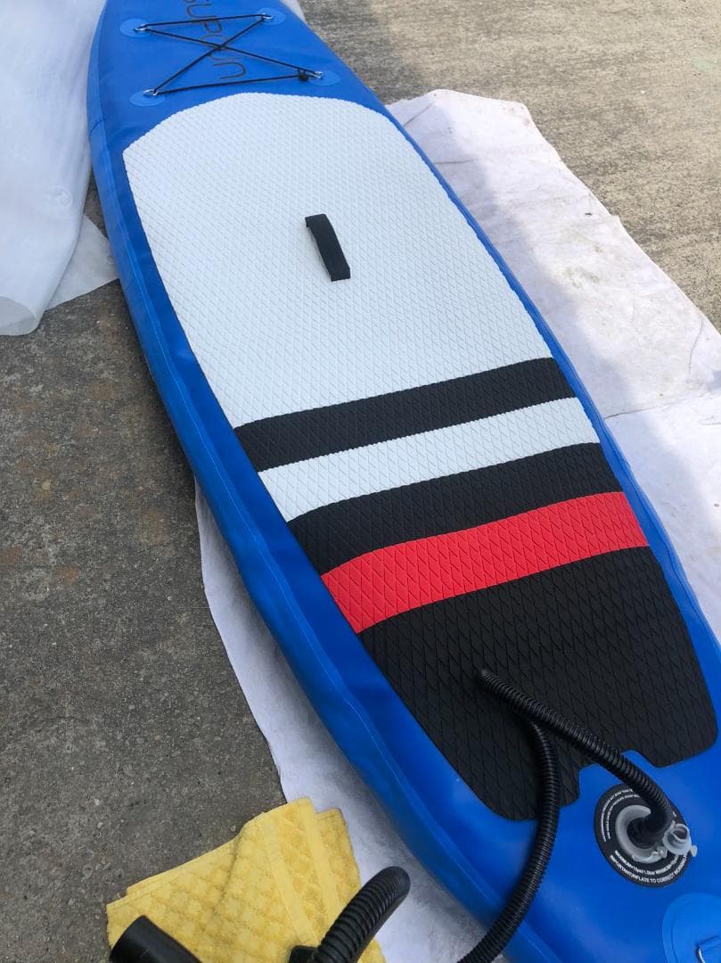 青 スタンドアップパドルボード セット