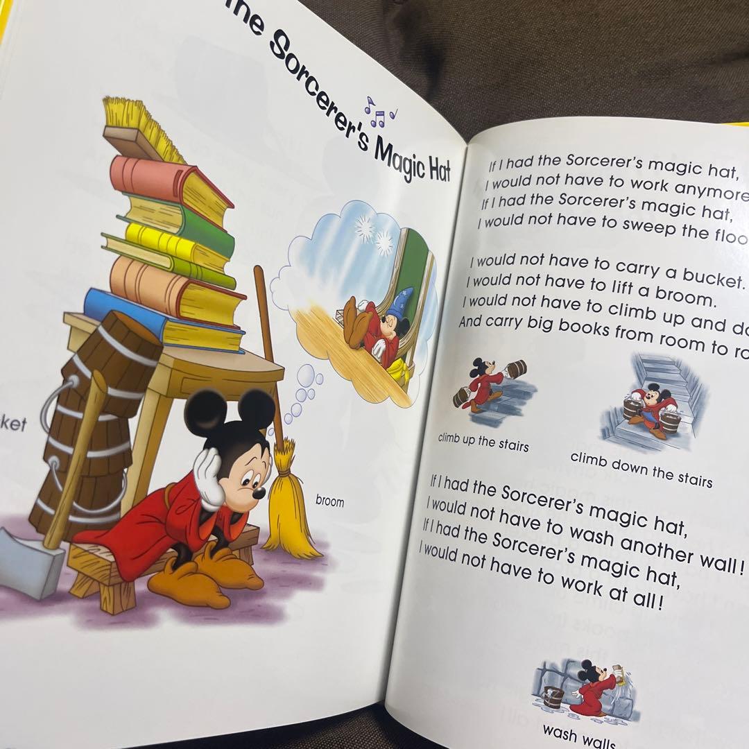 Disney WORLD OF ENGLISH Sing Along！4冊セット