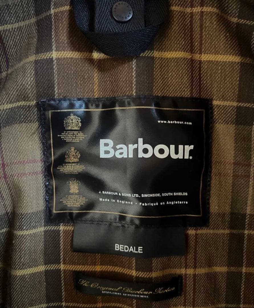 値下げ中‼️Barbour ビデイル　38 バーグ