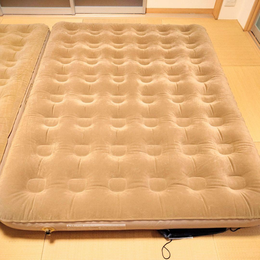 美品　Coleman コンフォートエアーマットレス　クイーン　2個