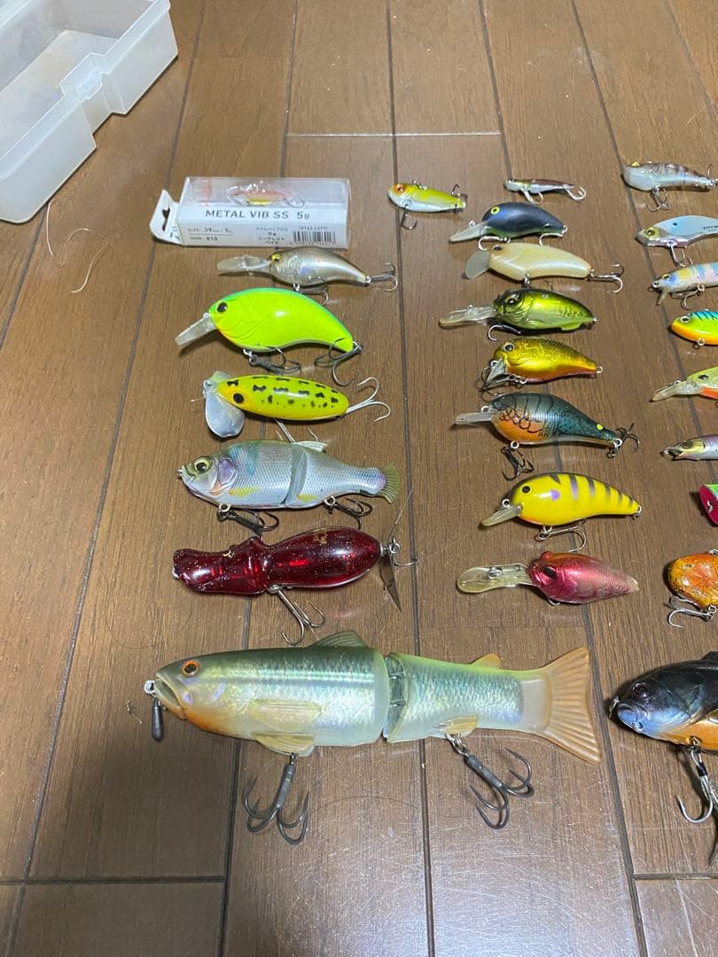 バス釣り引退セット　ハードルアーonly
