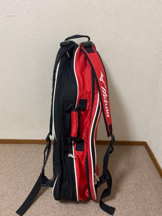 MIZUNO ソフトテニス ラケットバッグ(小林幸司選手サイン入り)
