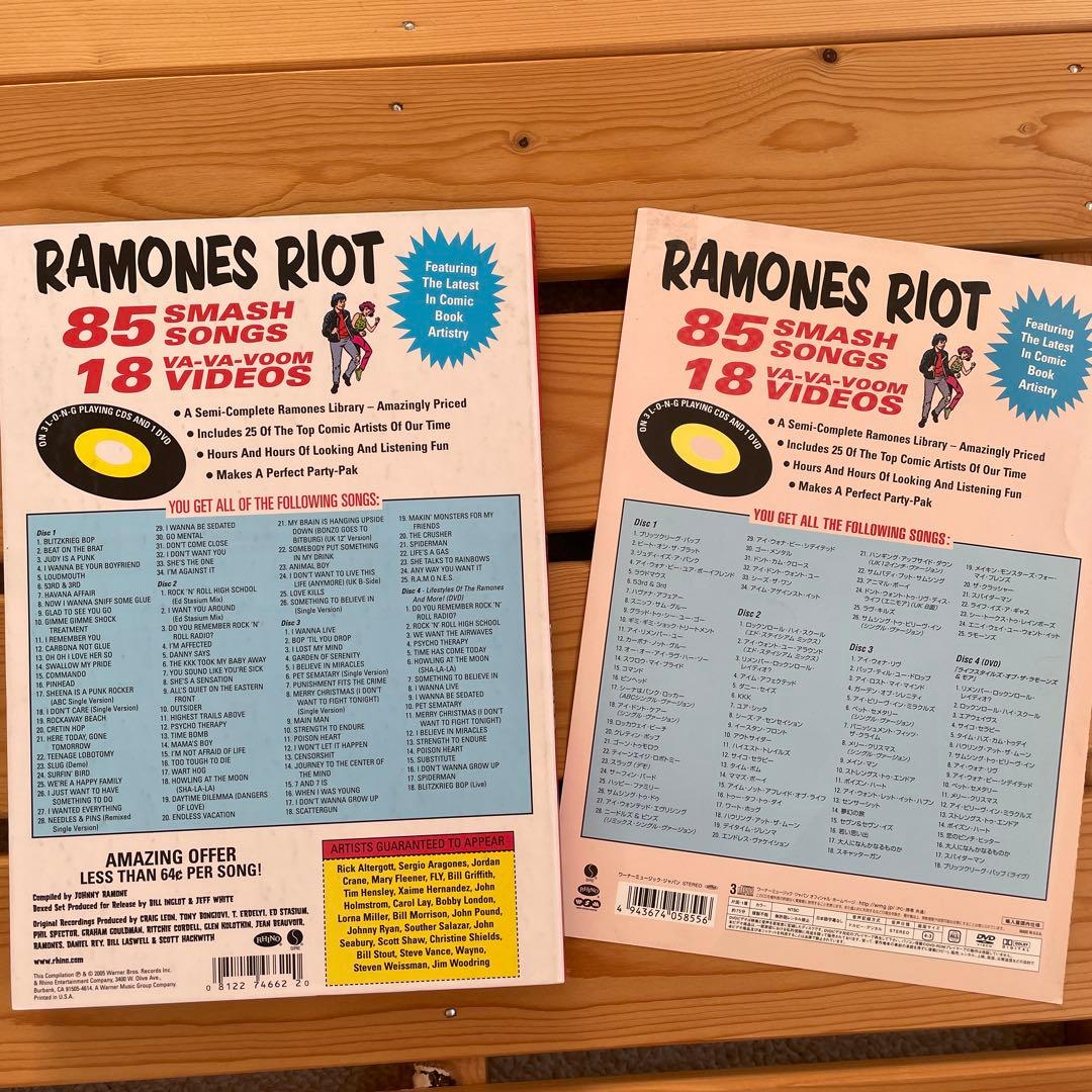RAMONES [3CD 1DVD セット]