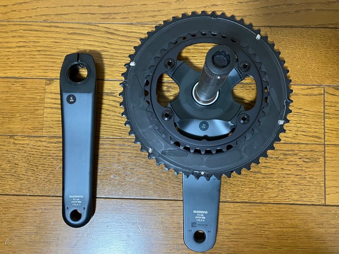シマノ SHIMANO FC-08 52/36 172.5 アルテグラ