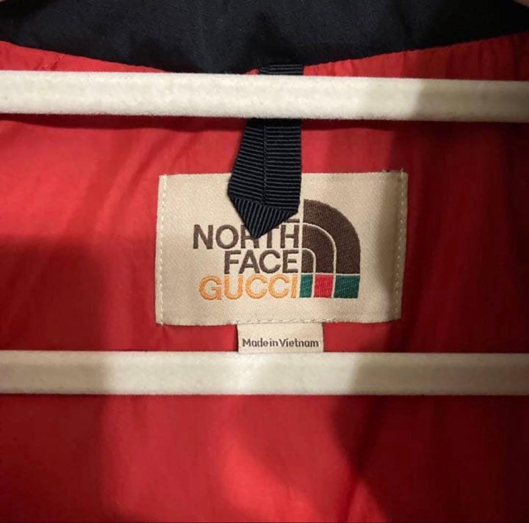 GUCCI × NORTH FACE ダウンベスト コラボ　サイズM21AW