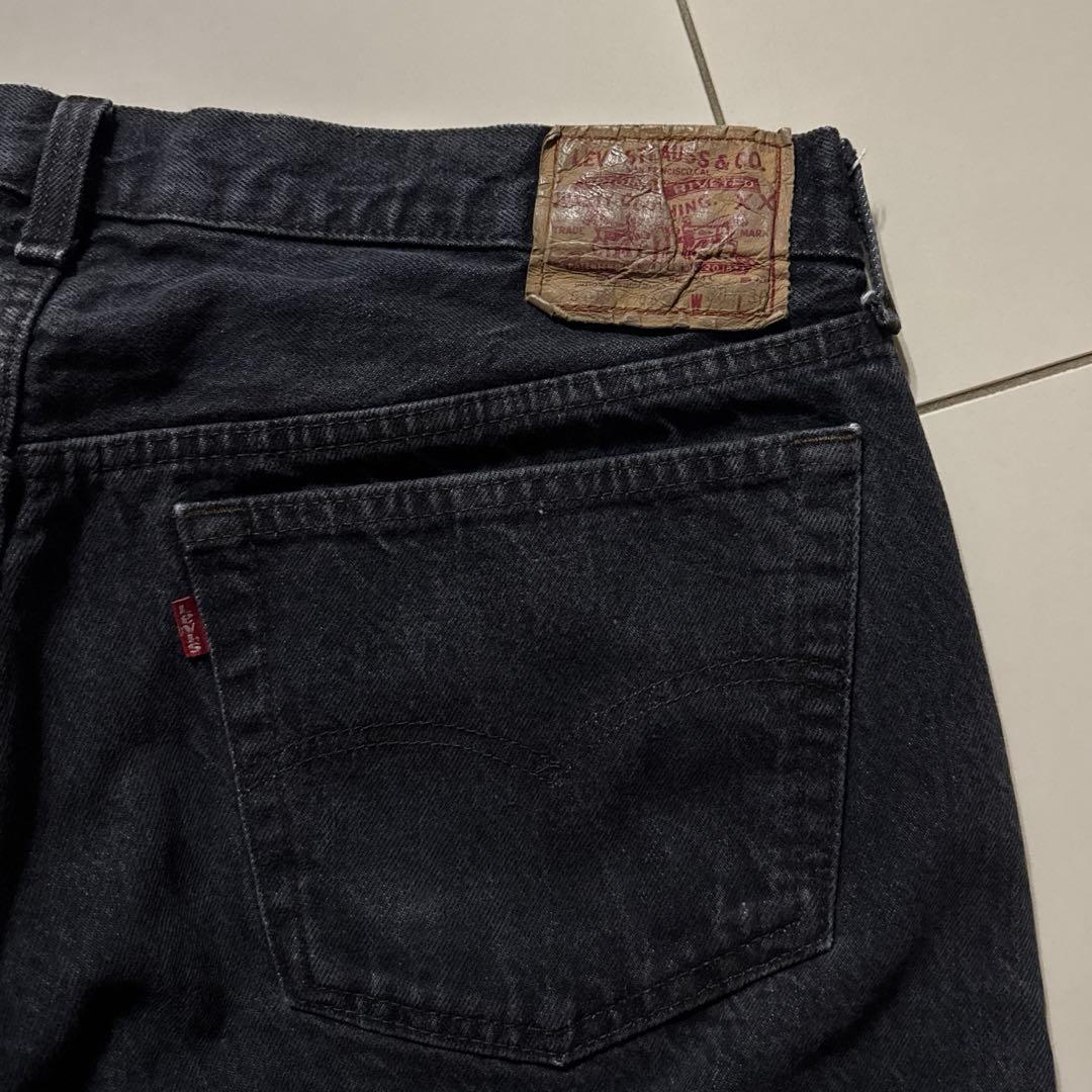 85年 Levi's 501-0658 先染めブラック USA製 W38L30