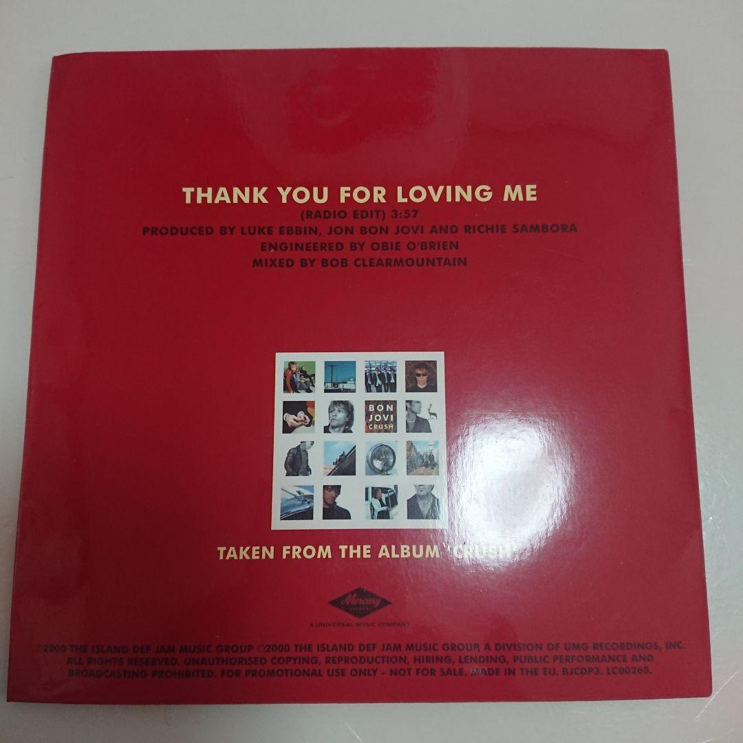 【メキシコ盤】BON JOVI/Thank You for Loving me