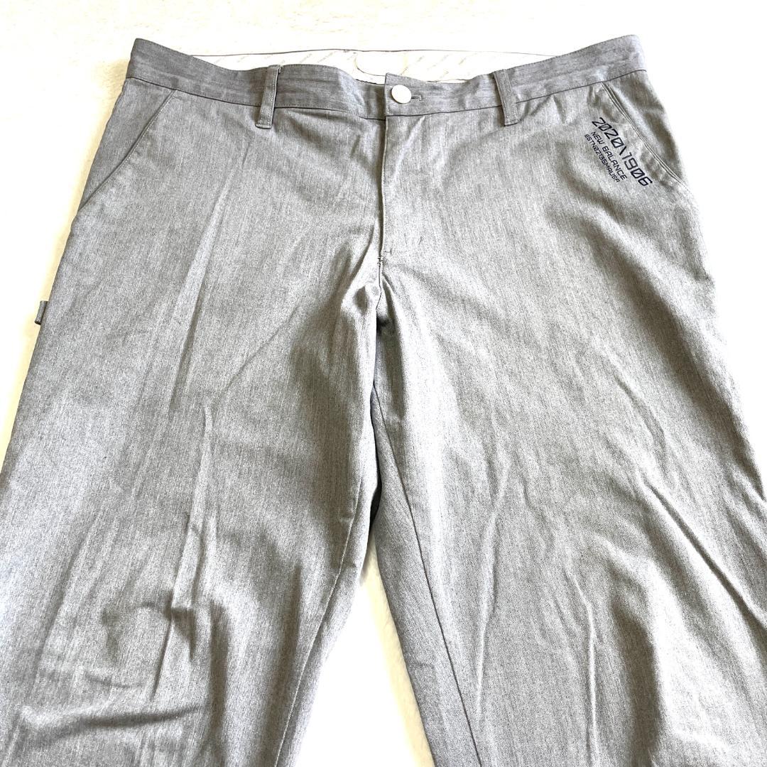 【フォロー割】 美品 ニューバランスゴルフ メンズパンツ グレー サイズ6