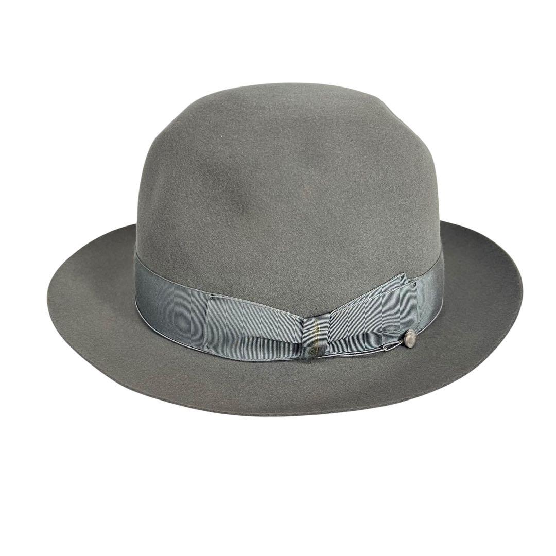 □　Borsalino ボルサリーノ　ハット 帽子 ヴィンテージ