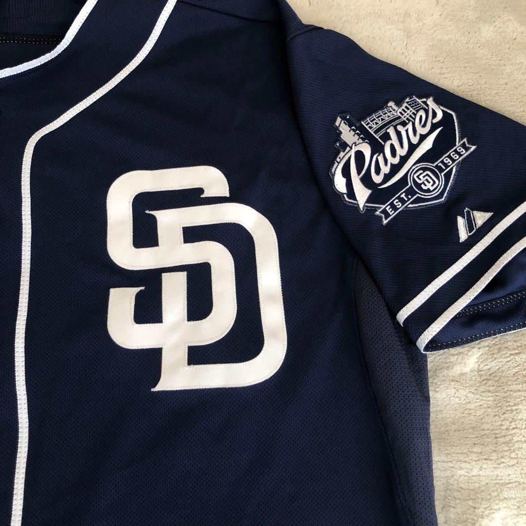 【美品】MLB サンディエゴ　パドレス　オーセンティック　ユニフォーム