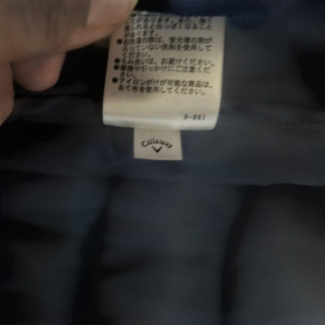 Callaway レディースジャケット ダークグリーン美品　チェック柄LLサイズ