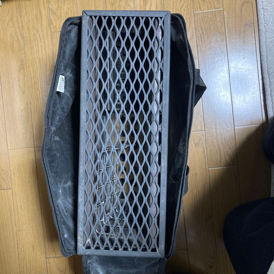 【超メルカリ市割】DOD焚き火台めちゃもえファイヤー【おまけグリルプレート付き】