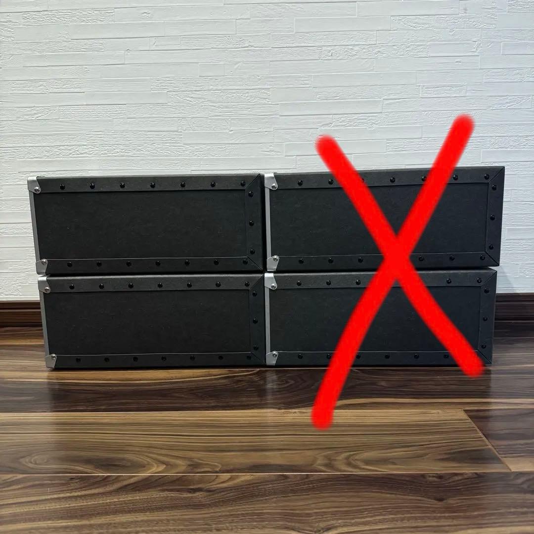 美品 無印良品 硬質パルプボックス 廃盤 レア 2個セット 収納ボックス 引出し