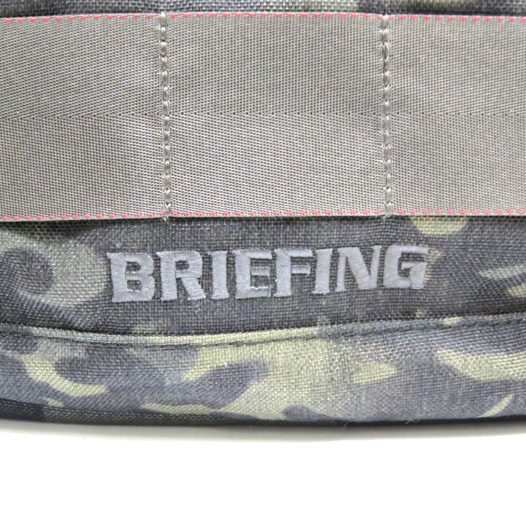 BRIEFING ブリーフィング　クラッチバッグ　ゴルフポーチ　カモフラ
