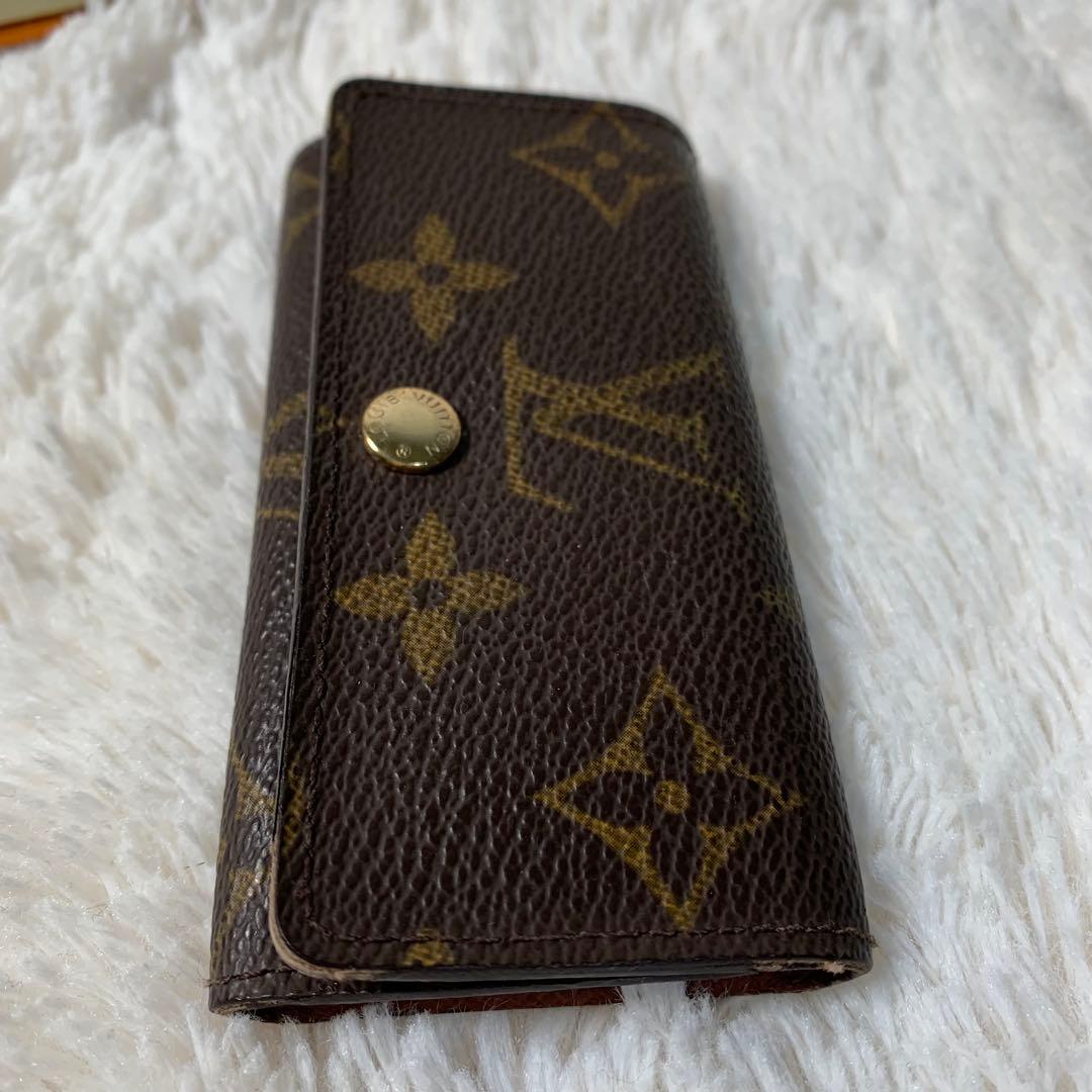 美品✨ルイヴィトン キーケース モノグラム ミュルティクレ4 M69517