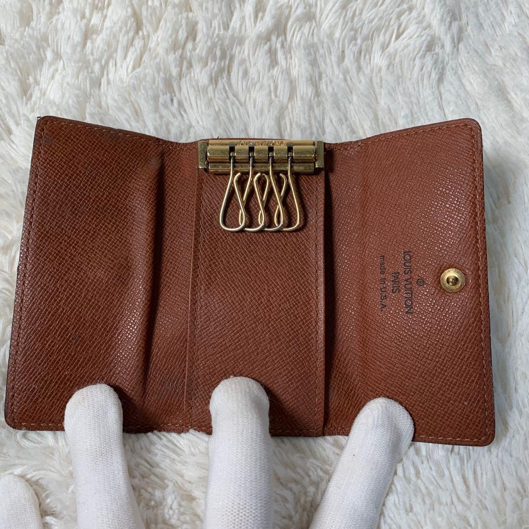 美品✨ルイヴィトン キーケース モノグラム ミュルティクレ4 M69517