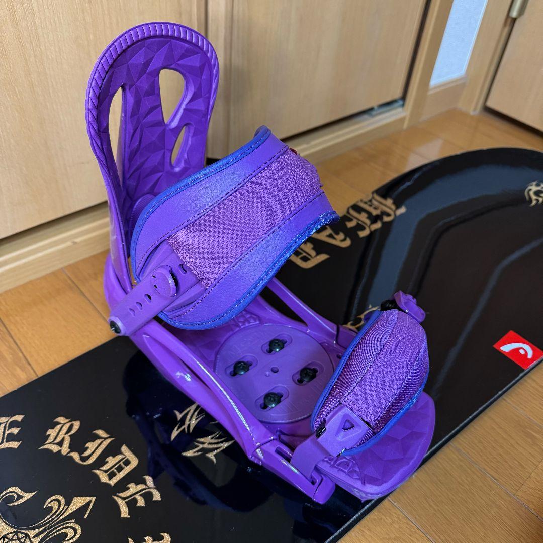 2点セット HEAD スノーボード 152cm 初心者 バイン