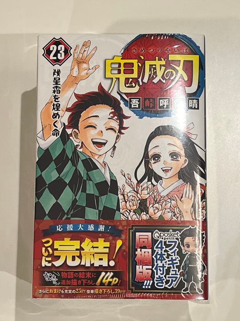 鬼滅の刃 20～23特装版、無限列車パンフレットセット