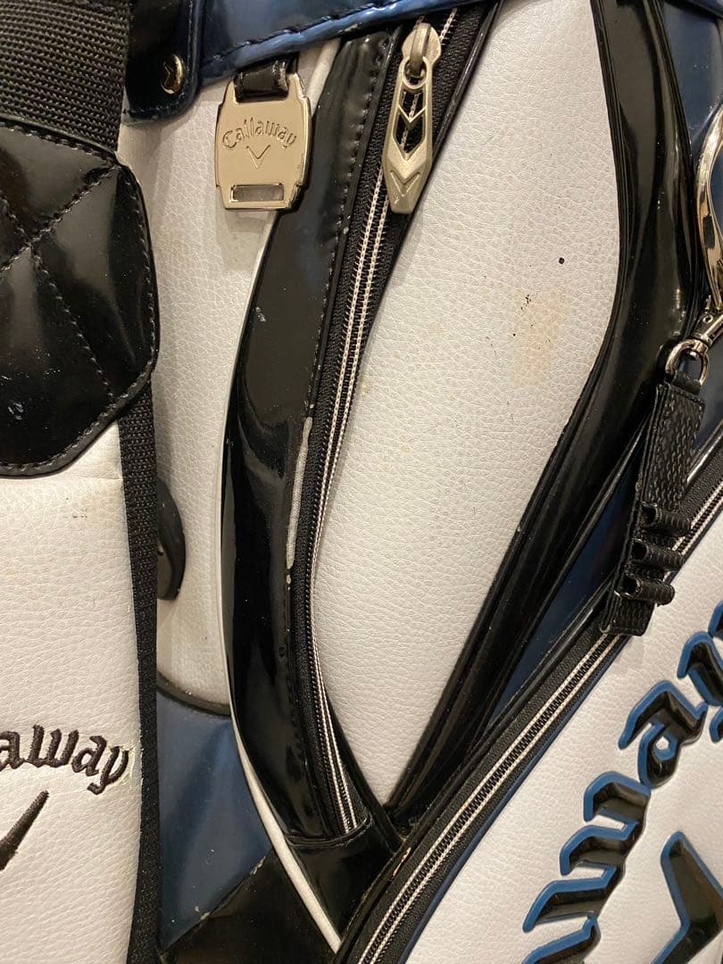 Callaway キャディバッグ ホワイト ブラック