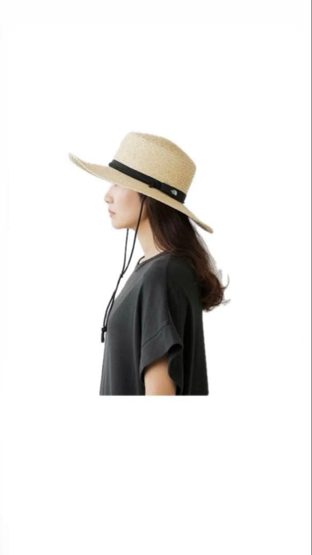ザ ノースフェイス ラフィアハット【新品未使用タグつき】