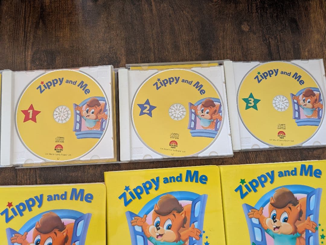 Zippy and Me DVD CD1, 2, 3 セット