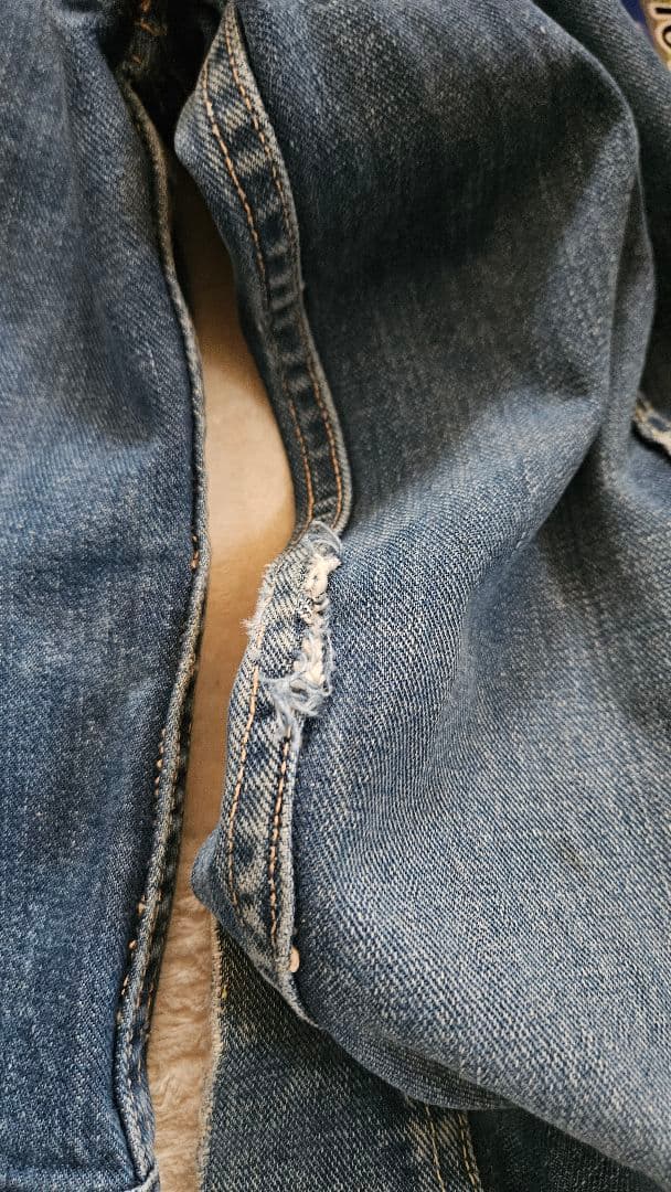 Lee 101J 70s 黒四角タグ size38