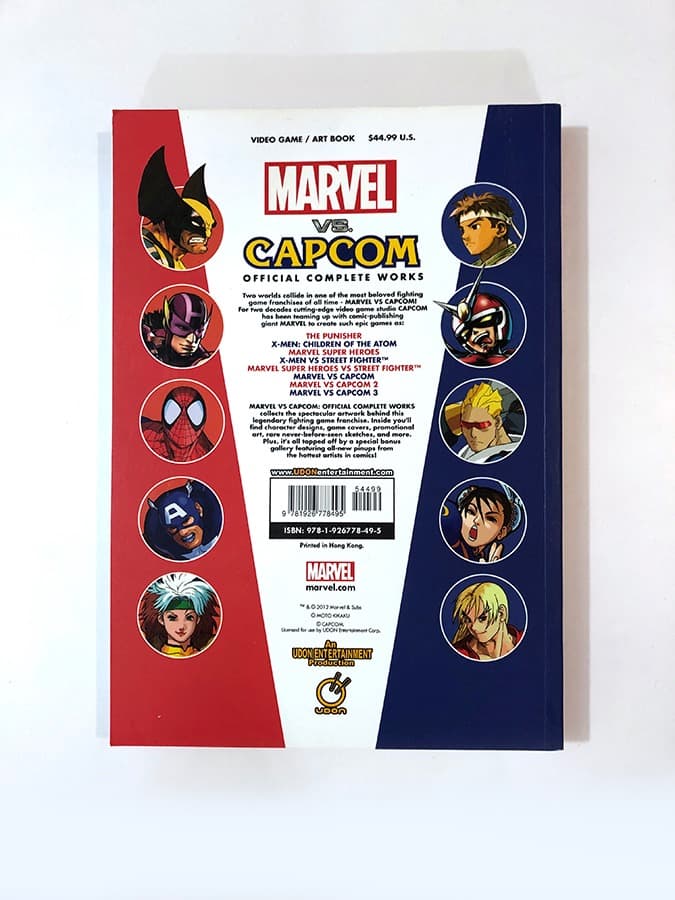MARVEL vs CAPCOM：OFFICIAL COMPLETE WORKS